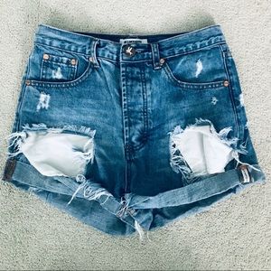 One Teaspoon High Waisted Shorts